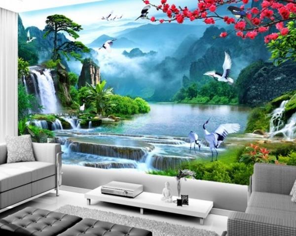 Gach Tranh Op Tuong Phong Khach 3d 15