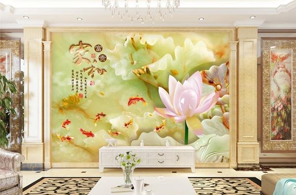 Gach Tranh Op Tuong Phong Khach 3d 22