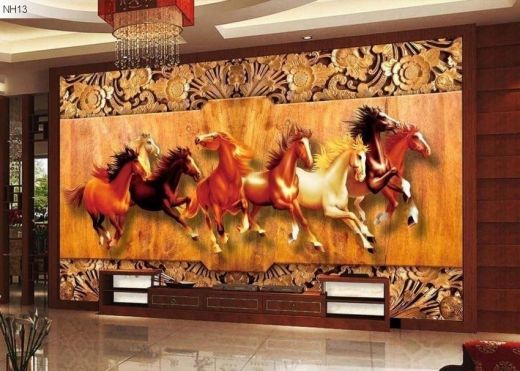 Chon Mau Gach Tranh 3d Trang Tri Phong Khach Hop Phong Thuy 10