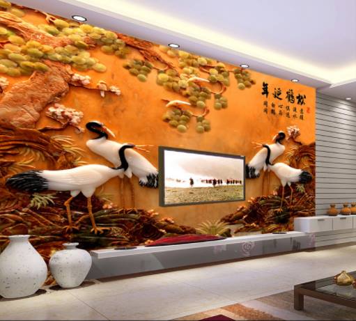 Chon Mau Gach Tranh 3d Trang Tri Phong Khach Hop Phong Thuy 4 1