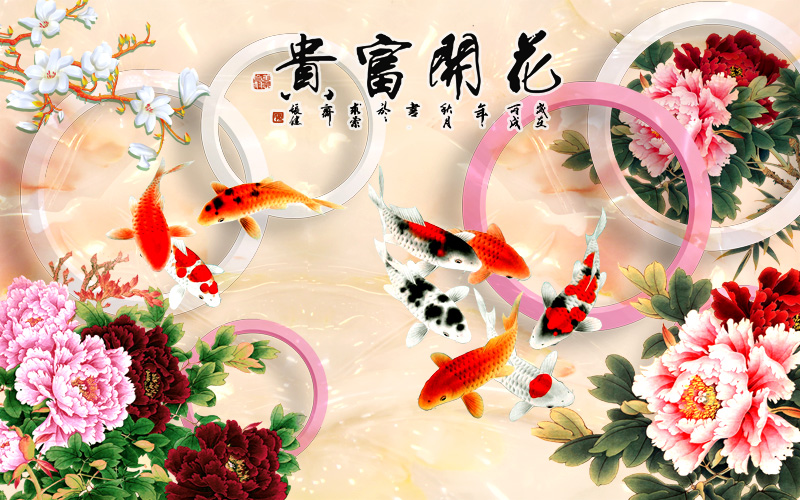 Chon Mau Gach Tranh 3d Trang Tri Phong Khach Hop Phong Thuy 6 1