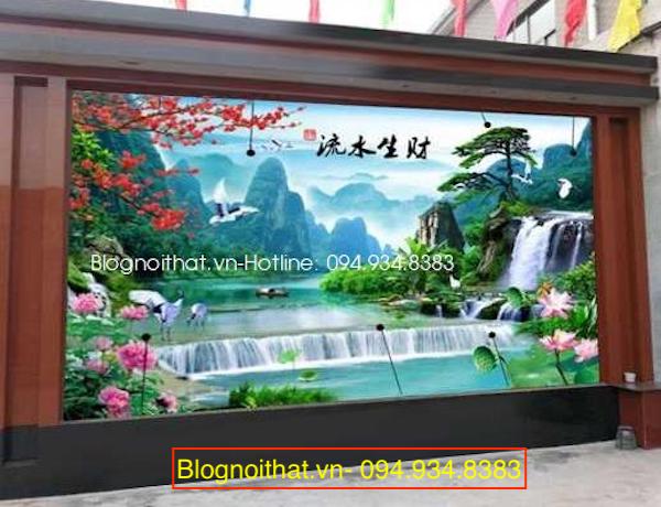 Gach Tranh 3d Op Tuong Ngoai Troi 12