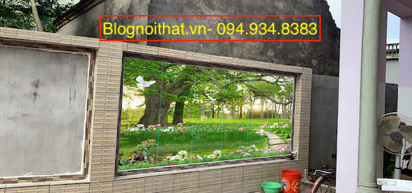 Gach Tranh 3d Op Tuong Ngoai Troi 2