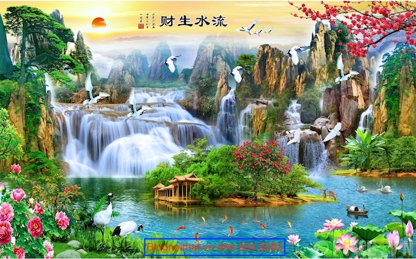 Gach Tranh 3d Phong Thuy 2022 Dep 9