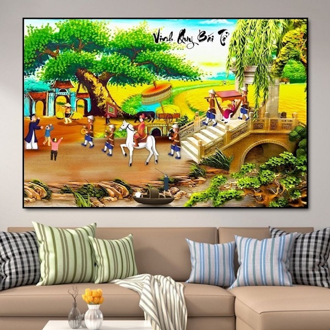 Tranh Treo Tường Vinh Quy Bái Tổ 2 (1)